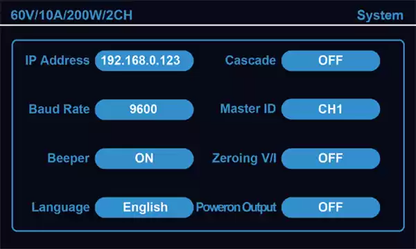 cascade mode for power expansion